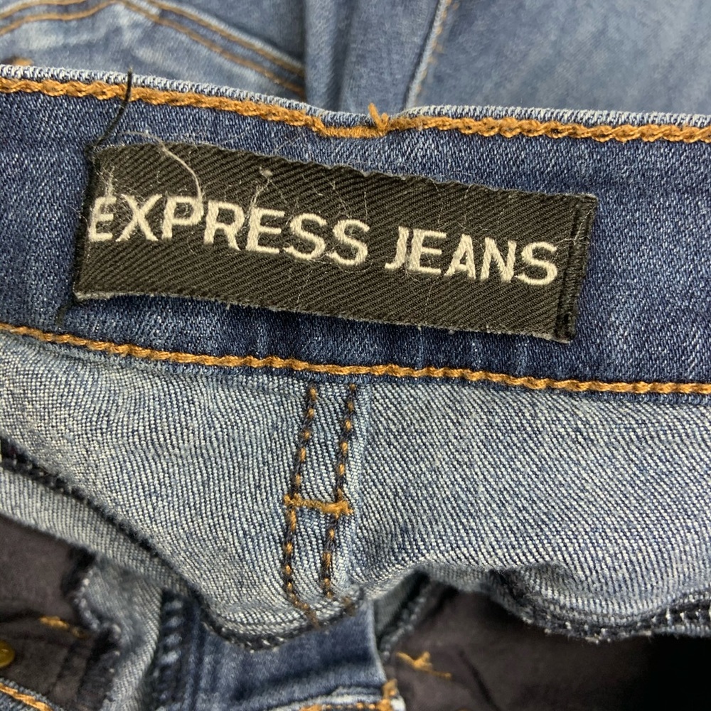 Express Mid Rise Skinny Jeans - Picture 4 of 5